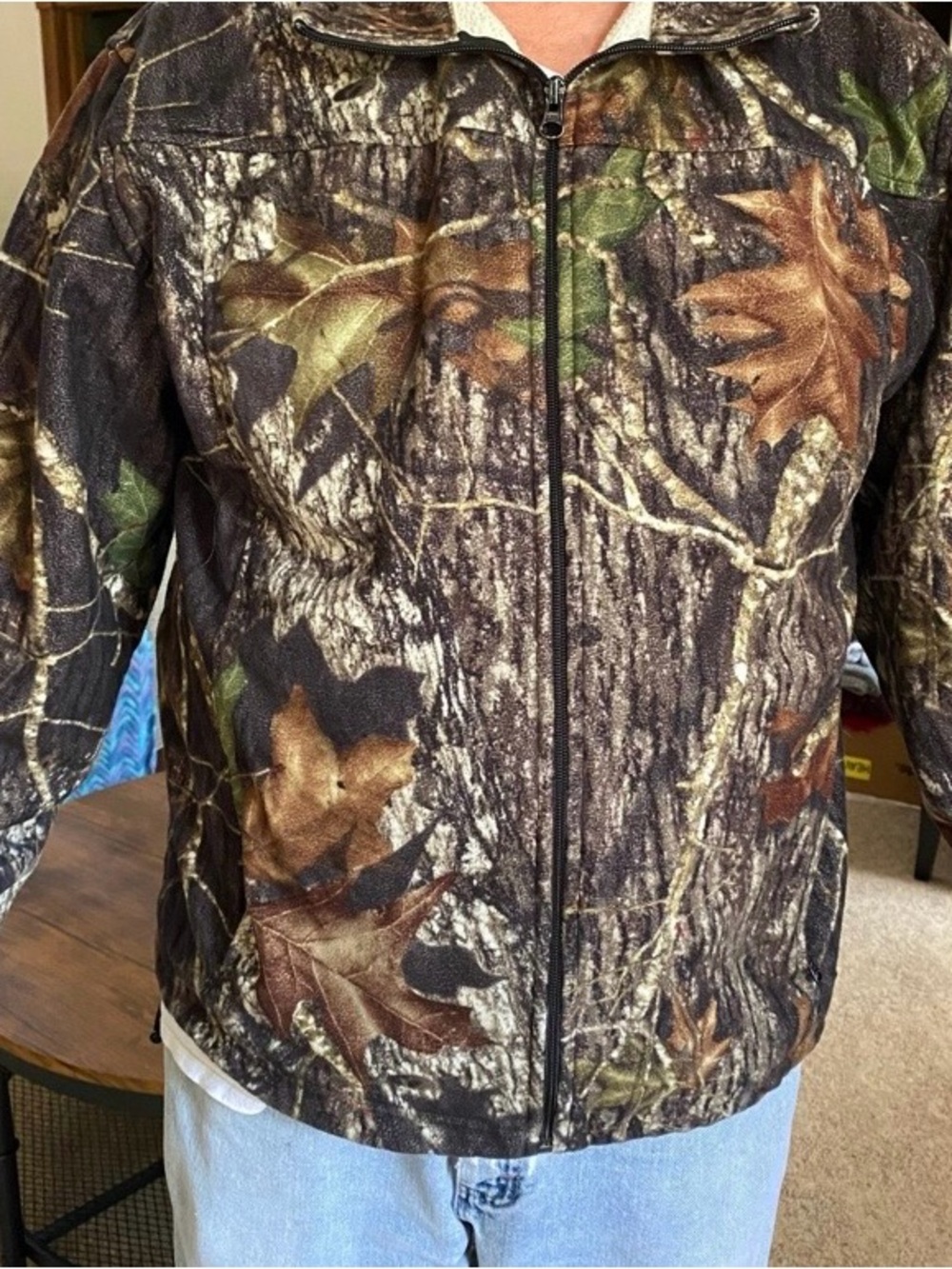 Redhead Fleece Camo Jacket Size XL
